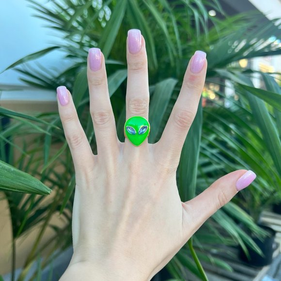 "Alien" ring 👽 - Picture 5 of 6